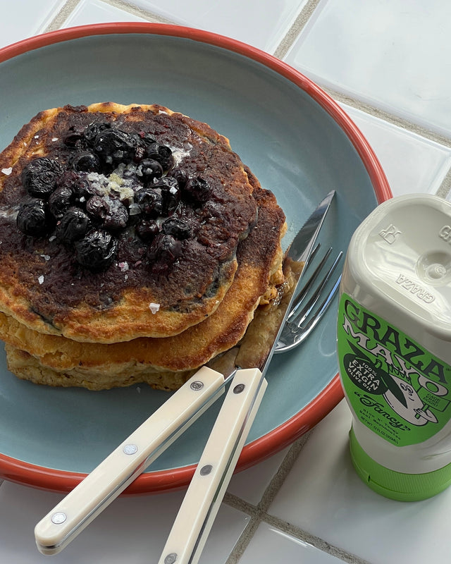 Blueberry Corn Cakes