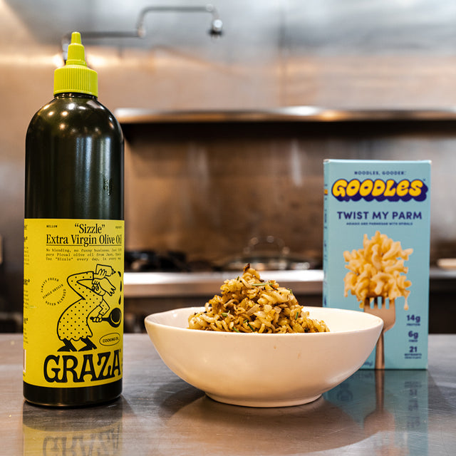 Stuffing Mac N Cheese with GOODLES