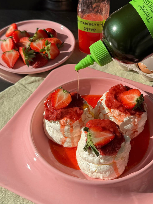 Strawberries and Cream Pavlova