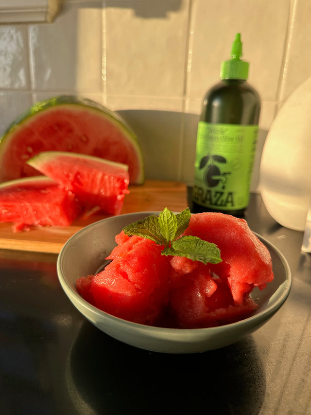 Watermelon Mint Sorbet