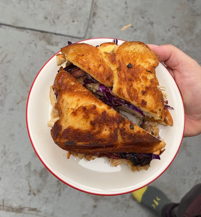 Friendsgiving Leftovers Sandwich