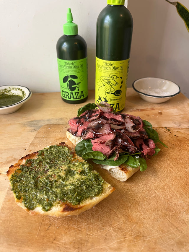 Beef Tenderloin Sandwich with ButcherBox