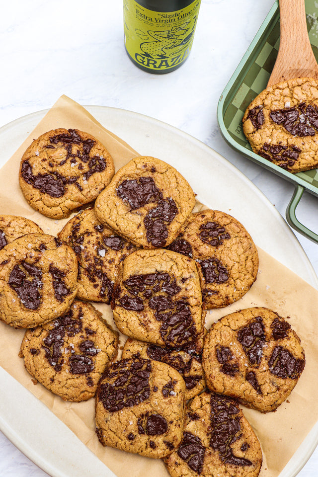 Olive Oil Chocolate Chip Cookies