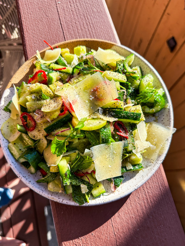 Crunchy Cucumber Salad