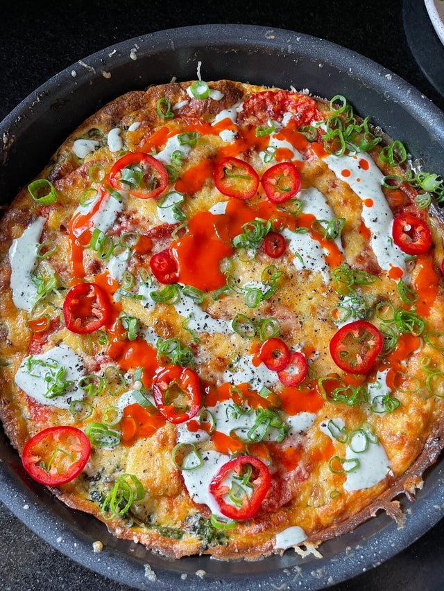 Turkey and Veggie Frittata