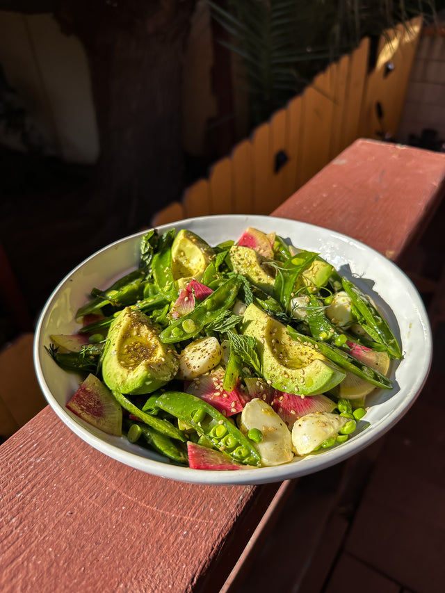 Zesty Snap Pea Salad