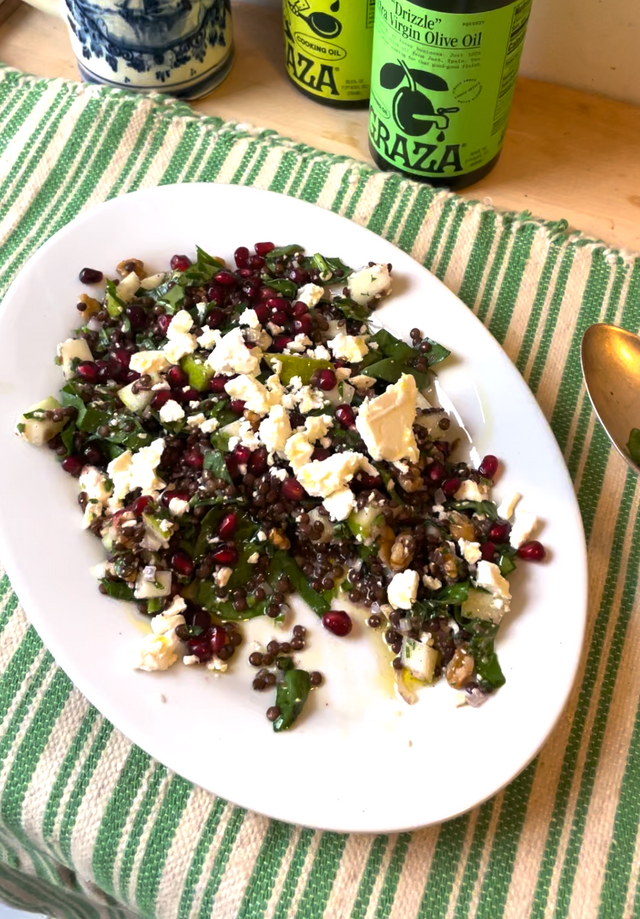 Warm Lentil Salad