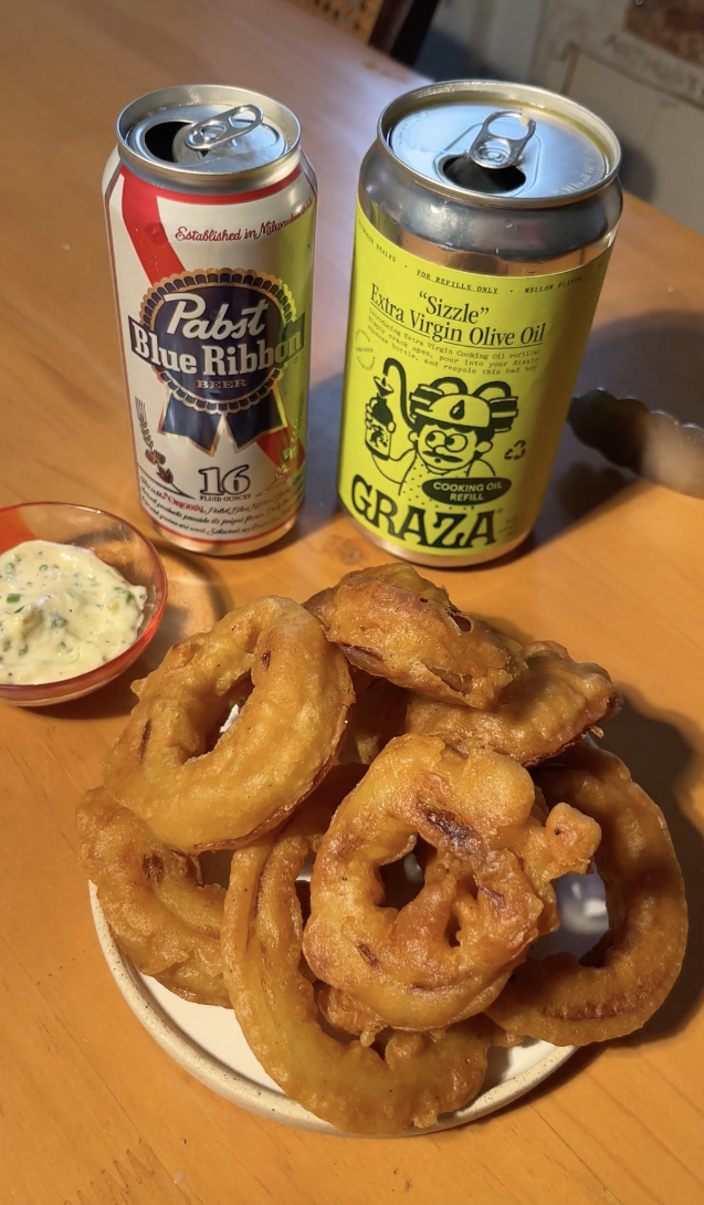 Cracking Cans: Onion Rings