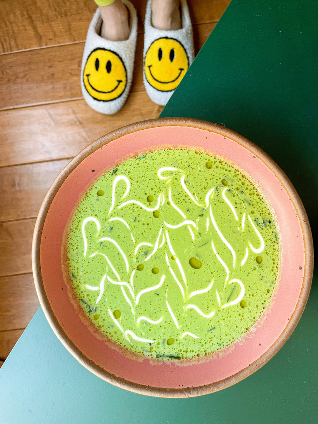Chilled Pea Soup with Spring Herbs